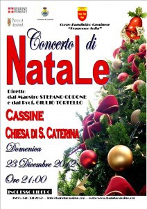 Cassine, concerto di Natale 2012